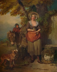 市場からのリターン、1786、1938 作： Francis Wheatley