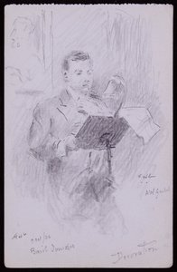 バジルイオニデスの肖像 作： Francis Wilfred Lawson