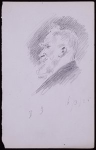 ジョージバーナードショーの肖像 作： Francis Wilfred Lawson