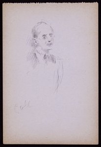 ジェラルドコブの肖像、1930年頃（紙に鉛筆） 作： Francis Wilfred Lawson
