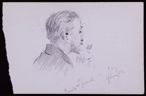 ハロルドスピードの肖像 作： Francis Wilfred Lawson