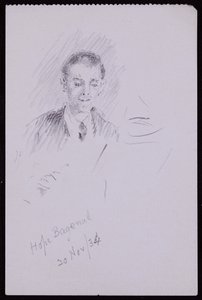 ホープバゲナルの肖像 作： Francis Wilfred Lawson