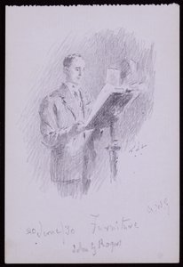 ジョンGロジャースの肖像 作： Francis Wilfred Lawson