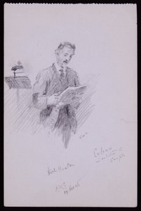 ノエル・ヒートンの肖像 作： Francis Wilfred Lawson