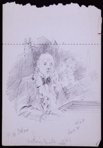 RWシュルツ堰の肖像 作： Francis Wilfred Lawson
