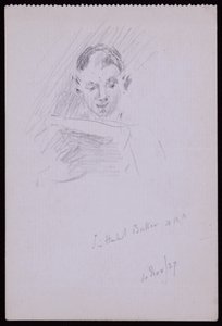ハーバートARAベイカー卿の肖像 作： Francis Wilfred Lawson