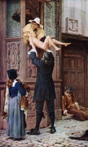 疫病からの救済（カラーリトグラフ 作： Francis William (after) Topham