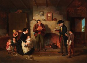 1854年の国勢調査 作： Francis William Edmonds