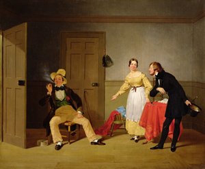 市と国のボー、1838年頃 作： Francis William Edmonds