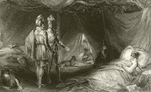 強盗の死のベッド 作： Francis William Topham