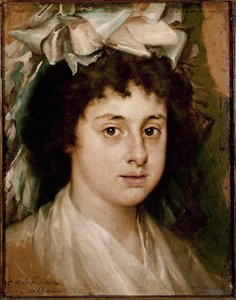 13歳のフェリシアナの肖像」（油彩・キャンバス、1787年頃 作： Francisco Bayeu y Subias