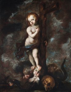 フランシスコ・カミロ - 罪と死の勝利者としての幼子イエス - 1640-60年頃 作： フランシスコ・カミロ