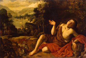 砂漠の洗礼者聖ヨハネ、1630 作： Francisco Collantes