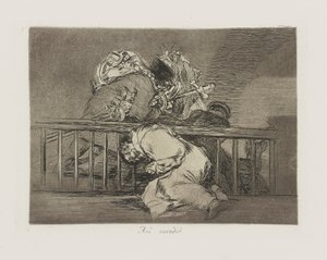 として？ スセディ?. （これがどのように起こったかです。）、pl。 シリーズ Los desastres de la guerra (戦争の災害) から 47 作： Francisco de Goya