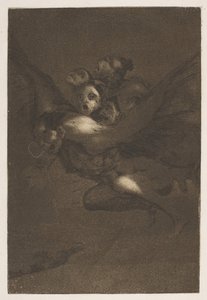 Bon Voyage Bon Voyage、The Caprices Los Caprichos、プレート 64、1799 年より。 作： Francisco de Goya