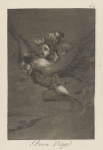 良い旅を。 (Bon Voyage.), pl. シリーズから 64 件 作： Francisco de Goya