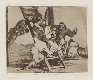 ステップが難しい！ （アイテム 作： Francisco de Goya
