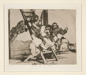ステップが難しい！ （アイテム 作： Francisco de Goya