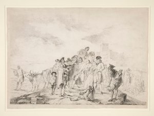 盲目のギタリスト 作： Francisco de Goya