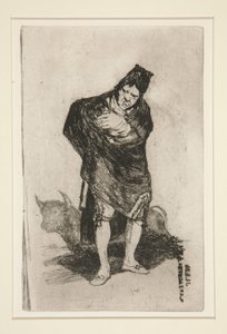 クロークマン 作： Francisco de Goya