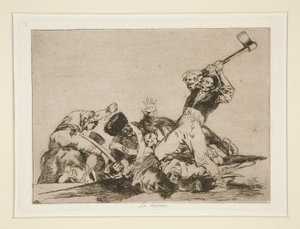 同じ（同じ）、pl。 3 戦争の災害より 作： Francisco de Goya