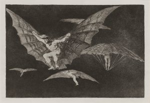 Modo de volar (A Way of Flying)、別名 Donde hay ganas hay ma?a (Where There 作： Francisco de Goya