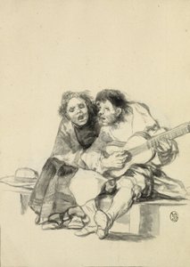 Muy accordes（彼らは非常に調和しています） 作： Francisco de Goya