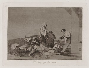 あなたは叫ぶ必要はありません（それ 作： Francisco de Goya