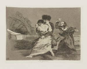 彼らはしたくありません。 (彼らはしません 作： Francisco de Goya