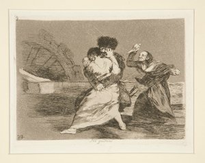 いいえ quieren [sic] (彼らはドン 作： Francisco de Goya