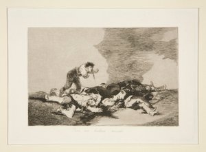 そのためにあなたは生まれてきた (This Is What You Were Born For), pl. 12 戦争の災害より 作： Francisco de Goya