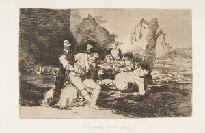 戦争の災害からのプレート20ロスデサストレスデラゲラ：Get t ...、1810年に発行された1863年。 作： Francisco de Goya