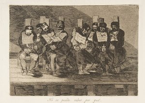 戦争の災害からのプレート35 Los Desastres de La Guerra：One C ...、1810年に発行された1863年。 作： Francisco de Goya