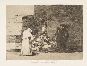 戦争の災害からのプレート49 Los Desastres de la Guerra：A ...、1811-12公開された1863年。 作： Francisco de Goya