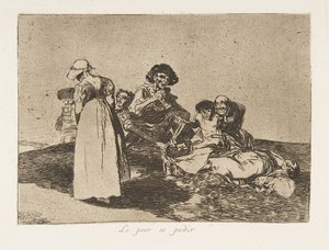 戦争の災害からのプレート55 Los Desastres de la Guerra：Th ...、1811-12 published 1863。 作： Francisco de Goya