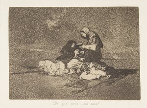 戦争の災害からのプレート59 Los Desastres de la Guerra：Wh ...、1811-12公開された1863年。 作： Francisco de Goya