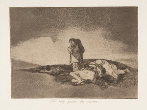 戦争の災害からのプレート60 Los Desastres de la Guerra：Th ...、1811-12公開された1863年。 作： Francisco de Goya