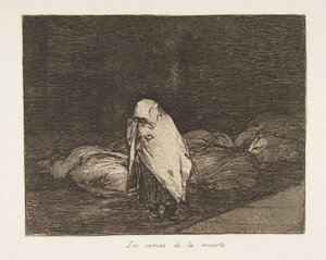 戦争の災害からのプレート62 Los Desastres de la Guerra：Th ...、1811-12公開された1863年。 作： Francisco de Goya