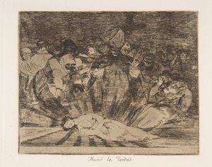 「The Disasters of War」The Disasters of War... のプレート 79、1814 年から 1815 年にかけて 1863 年に出版。 作： Francisco de Goya