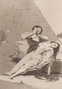 「Los Caprichos」のプレート 9: Tantalus Tantalo., 1799., 1799. 作： Francisco de Goya
