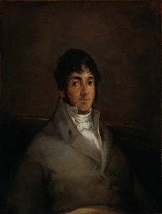 Isidore Maquezの肖像、c。 1807年。 作： Francisco de Goya