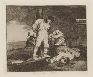Yのハイレメディオ (And There 作： Francisco de Goya
