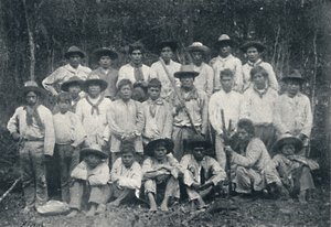 グアラニインディアン、1895年 作： Francisco Henszler