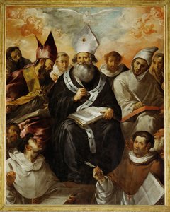 Saint Basile dictant sa doctrine - 教義を口述する聖バジル ...