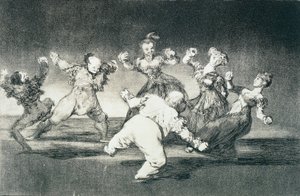 異種アレグレ（メリーフォリー） 作： Francisco de Goya