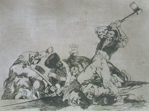 193-0082184 同、「戦争の惨状」の図版 3 作： Francisco Jose de Goya y Lucientes