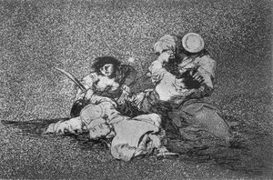 193-0082185 勇気をくれる女たち 『戦争の惨禍』第4版 作： Francisco Jose de Goya y Lucientes