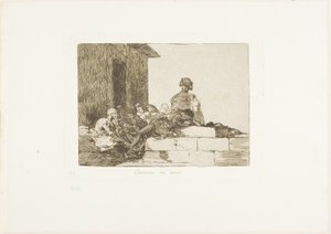 上訴は無駄である、『戦争の災害』のプレート 54 作： Francisco Jose de Goya y Lucientes