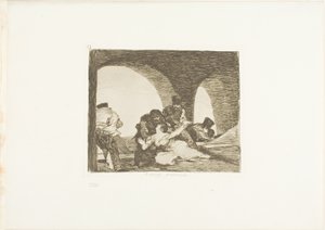 The Disasters of War のプレート 13 作： Francisco Jose de Goya y Lucientes