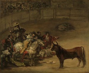 闘牛、バラスの幸運 作： Francisco de Goya